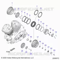 DRIVE TRAIN, CLUTCH AND PRIMARY DRIVE
