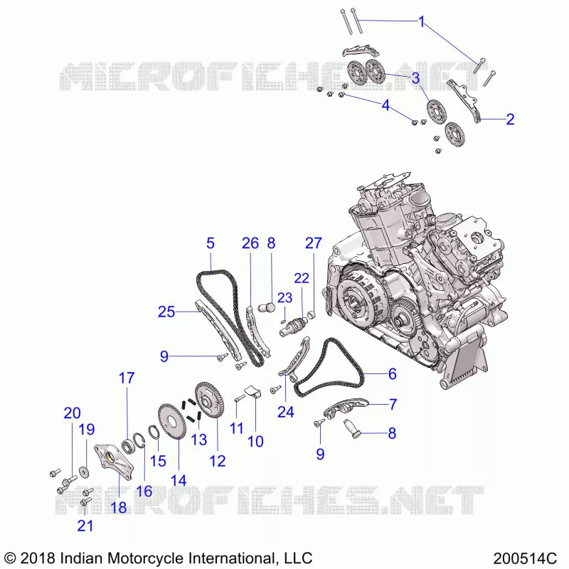 CAM CHAINS AND SPROCKETS