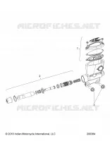 REAR BRAKE, MASTER CYLINDER