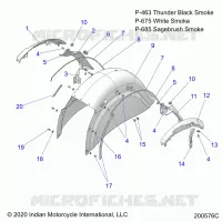 BODYWORK - REAR FENDER