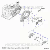 ENGINE, CAM SHAFTS AND GEARS