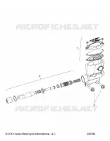 REAR BRAKE, MASTER CYLINDER