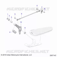DRIVE TRAIN, SHIFT PEDAL AND SHIFT LINKAGE
