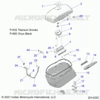 SADDLEBAG ASM.