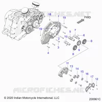 ENGINE, CAM SHAFTS AND GEARS