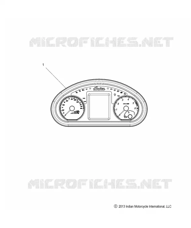 INSTRUMENT CLUSTER