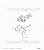 BRAKES, ABS BRAKE MODULE MOUNTING