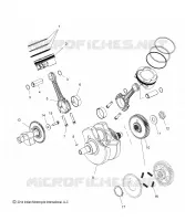 ENGINE, PISTON AND CRANKSHAFT