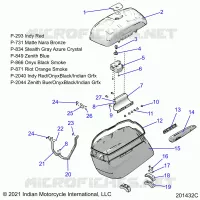 SADDLEBAG ASM.