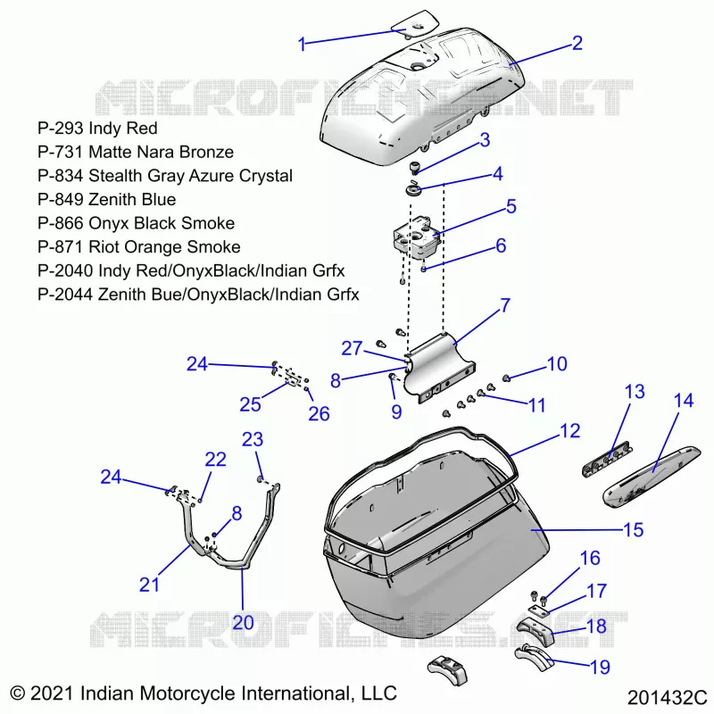 SADDLEBAG ASM.